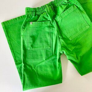 Big Bud Press Bright Green Straight Leg Pants
